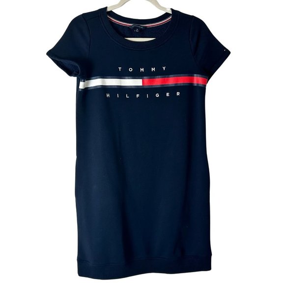 Tommy Hilfiger Short Sleeve T-Shirt Dress - Picture 1 of 6